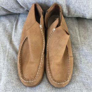 Olukai Brown Nohea Leather Shoes 9
